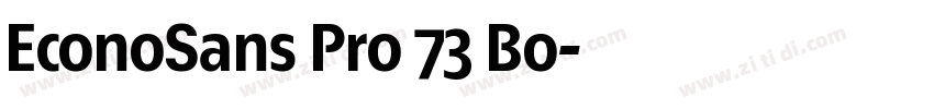 EconoSans Pro 73 Bo字体转换